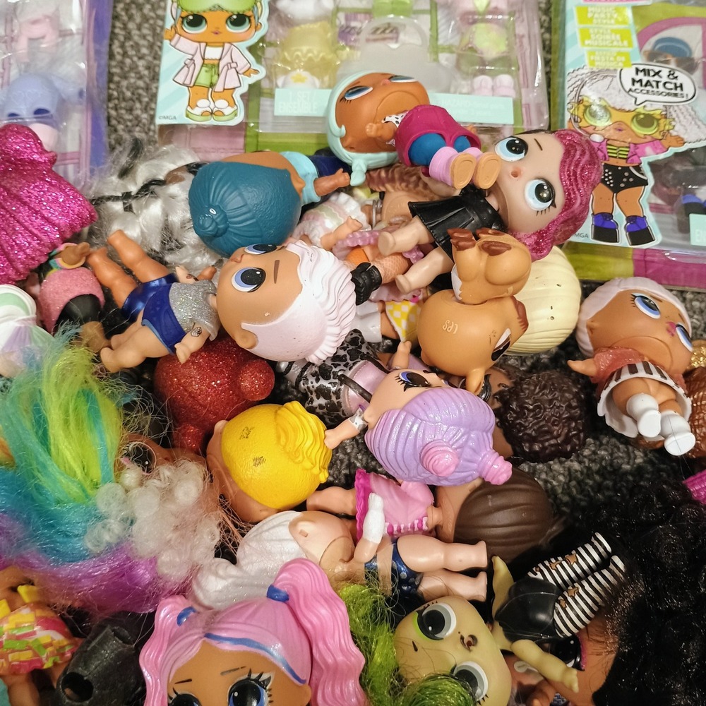 LOL Surprise Doll Lot Massive Collection with 3 NIB Fashion Packs Accessories - Picture 4 of 10